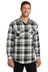 Port Authority® Plaid Flannel Shirt. W668